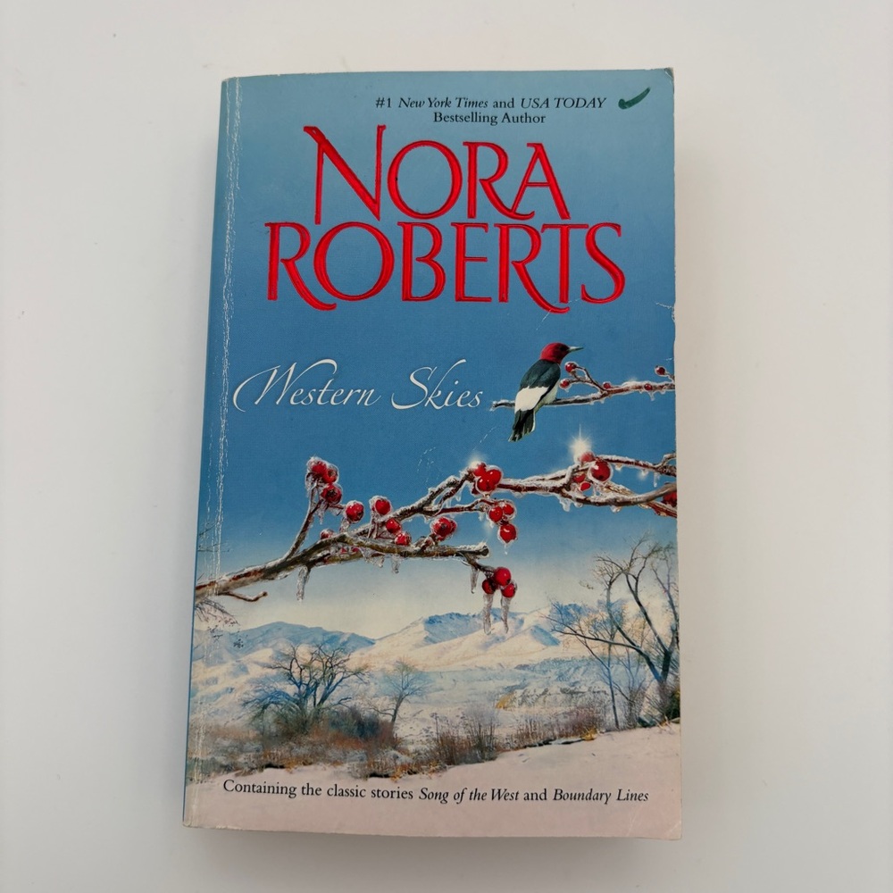 4 books for $16 - WESTERN SKIES by Nora Roberts (Includes two novels)